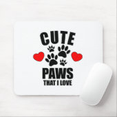 Stokken waar ik van hou muismat (Met muis)