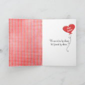 Stokpoppetje met haar voor zus kaart (Binnen)