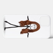 Stokpoppetje met rood haar Case-Mate iPhone case (Achterkant (horizontaal))
