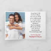 Stokpoppetjes Huwelijk Bedankt (Binnen)