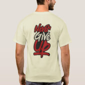 stokrokende aap t-shirt (Achterkant)
