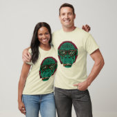 stokrokende aap t-shirt (Unisex)