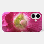 Stokroos diep roze Case-Mate iPhone case (Achterkant (horizontaal))