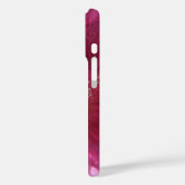 Stokroos diep roze Case-Mate iPhone case (Achterkant / Links)