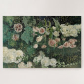 Stokroos Rozen Bloemen  Legpuzzel (Horizontaal)