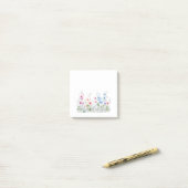 Stokrozen & Houten Hek Post-it® Notes (Op bureau)