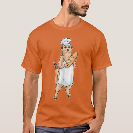 Stokstaartbakker Brood T-shirt (Voorkant)