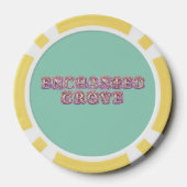 stokstaartje diplomaat poker chips (Achterkant)