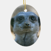 Stokstaartje Keramisch Ornament (Achterkant)