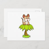 Stokstaartje met Boom Briefkaart (Voorkant / Achterkant)