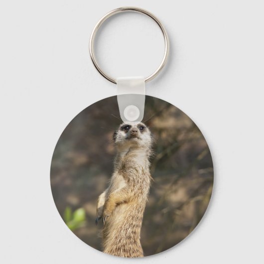 Stokstaartje Sleutelhanger (Voorkant)