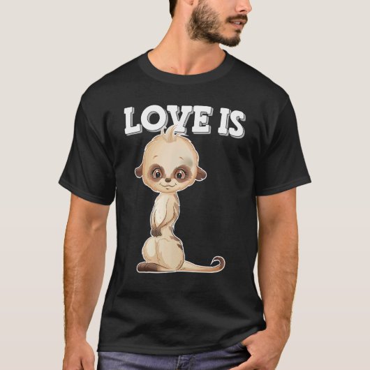 Stokstaartje T-shirt (Voorkant)