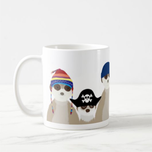Stokstaartjes Mok (Links)