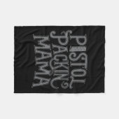 Stol Pakkende Mama Fleece Deken (Voorkant (Horizontaal))