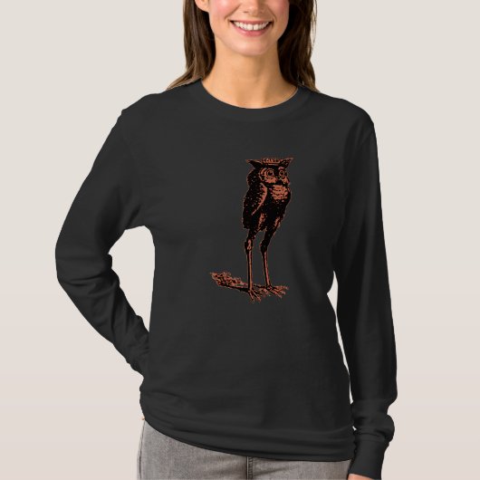 Stolas Goetic Uil Demon Prince T-shirt (Voorkant)