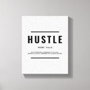 Stole definitie Motivatie Quote Wall Art Canvas Afdruk