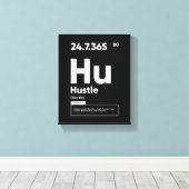 Stole definitie | Motivatie Quote Wall Art Canvas Afdruk (Insitu (Houten vloer))