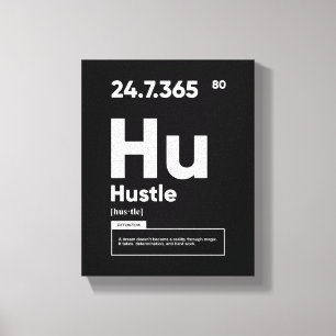 Stole definitie Motivatie Quote Wall Art Canvas Afdruk