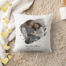 Stole My Heart Valentijnsdag Foto Gepersonaliseerd Kussen