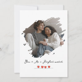 Stole My Heart Valentine's Day Photo Personalized Feestdagenkaart