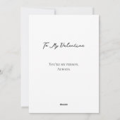 Stole My Heart Valentine's Day Photo Personalized Feestdagenkaart (Achterkant)