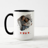 Stole My Heart Valentine's Day Photo Personalized Mok (Links)