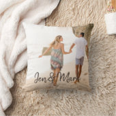 Stolen Foto. Naam en Jaar Typografie. Kussen (Deken)