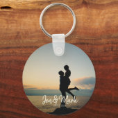 Stolen Foto. Naam en Jaar Typografie. Sleutelhanger (Voorkant)