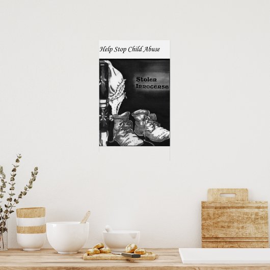 Stolen Innocense Original Artwork van D. Boggs. Poster (Keuken)