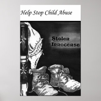 Stolen Innocense Original Artwork van D. Boggs. Poster