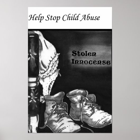 Stolen Innocense Original Artwork van D. Boggs. Poster (Voorkant)