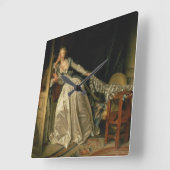 Stolen Kiss Jean-Honore Fragonard Vierkante Klok (Hoek)