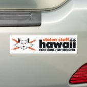 Stolen Stuff Hawaii Bumpersticker (Op auto)