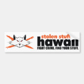 Stolen Stuff Hawaii Bumpersticker (Voorkant)