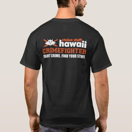 Stolen Stuff Hawaii Crimefighter Shirt (Achterkant)