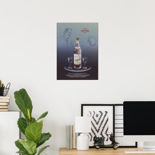 Stolichnaya Vodka Poster (Thuiskantoor)