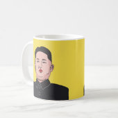 Stolid Kim Jong-un Koffiemok (Voorkant links)