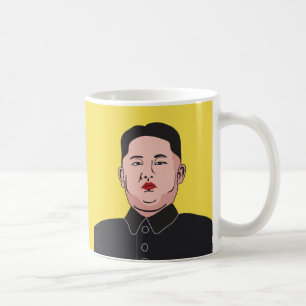 Stolid Kim Jong-un Koffiemok