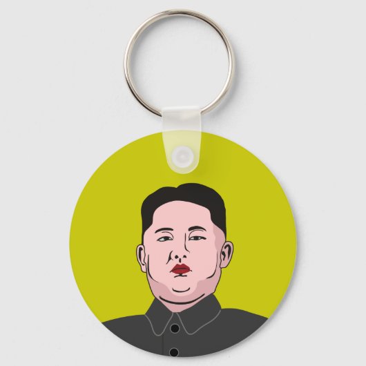 Stolid Kim Jong-un Sleutelhanger (Voorkant)
