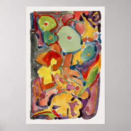 Stolk's bloemen poster