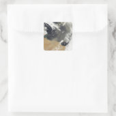 Stollingen die uitwaaien voor de Noord-Afrikaanse  Vierkante Sticker (Tas)