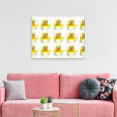 stollingswitte orchideeën canvas afdruk (Insitu (Woonkamer))