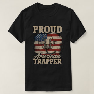 Stolte Amerikaanse Trapper Tee T-shirt