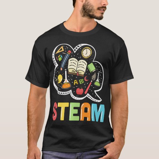 Stom Docent En Student Terug Naar School T-shirt (Voorkant)