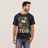 Stom Docent En Student Terug Naar School T-shirt (Voorkant volledig)