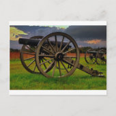 Stom over het slagveld briefkaart (Voorkant)