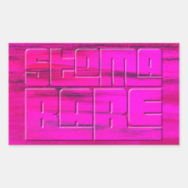 Stoma Babe Rechthoekige Sticker