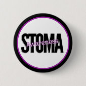 Stoma-bewustzijn Ronde Button 5,7 Cm (Voorkant)