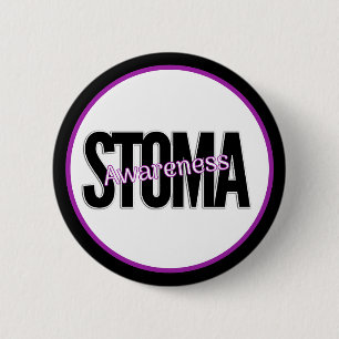 Stoma-bewustzijn Ronde Button 5,7 Cm