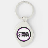 Stoma-bewustzijn Sleutelhanger (Voorkant)